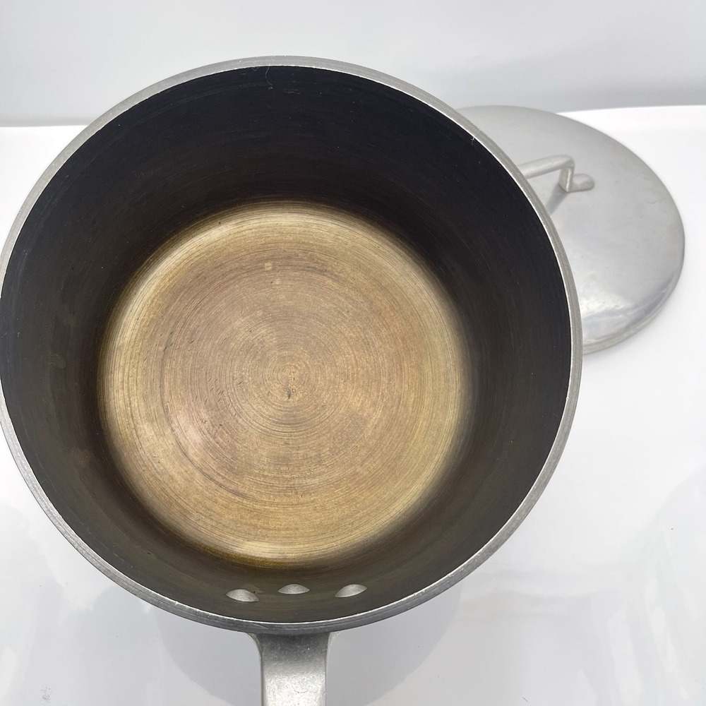 Vintage 5245 Magnalite GHC Anodized Aluminum 3 Quart Saucepan Pot with Lid USA - Picture 4 of 11